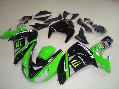 Carrosserie ZX10R 06-07 - Vert Monster