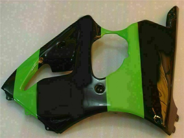 Carrosserie ZX6R 00-02 - Vert Noir Carrosserie ZX6R 00-02 - Vert Noir