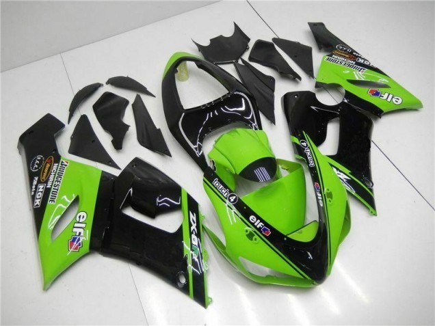 Carrosserie ZX6R 05-06 - Vert Carrosserie ZX6R 05-06 - Vert