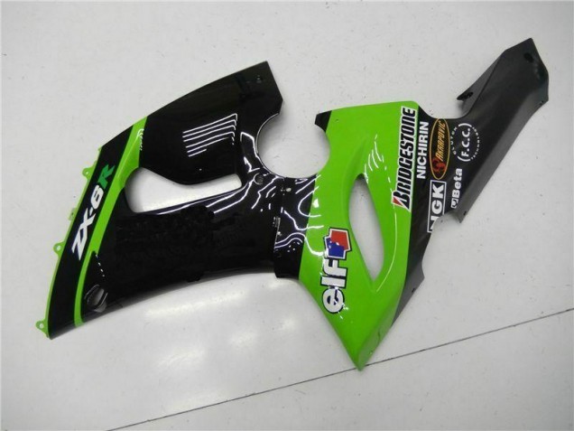 Carrosserie ZX6R 05-06 - Vert Carrosserie ZX6R 05-06 - Vert