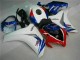 Kit Carénages CBR 1000 RR 08-11 - Blanc Bleu
