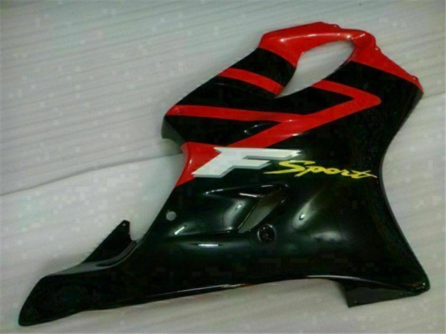 Kit Carénages CBR 600 F4i 01-03 - Rouge Noir Kit Carénages CBR 600 F4i 01-03 - Rouge Noir
