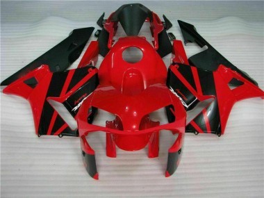 Kit Carénages CBR 600 RR 03-04 - Rouge Noir