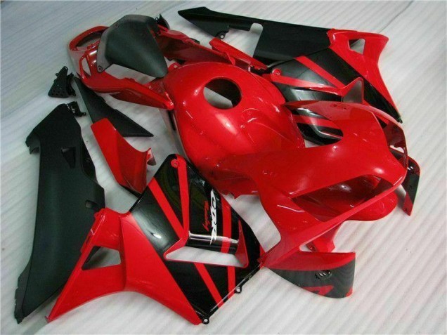Kit Carénages CBR 600 RR 03-04 - Rouge Noir