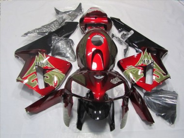 Kit Carénages CBR 600 RR 05-06 - Noir Rouge