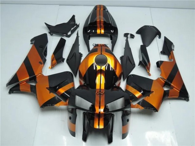 Kit Carénages CBR 600 RR 05-06 - Orange Noir Kit Carénages CBR 600 RR 05-06 - Orange Noir
