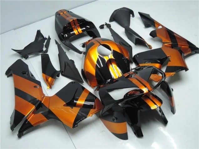 Kit Carénages CBR 600 RR 05-06 - Orange Noir Kit Carénages CBR 600 RR 05-06 - Orange Noir