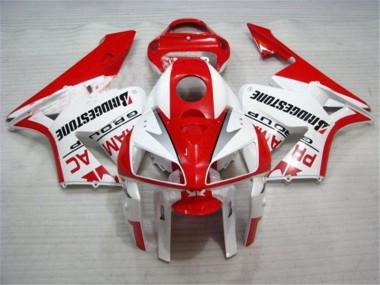 Kit Carénages CBR 600 RR 05-06 - Rouge Blanc