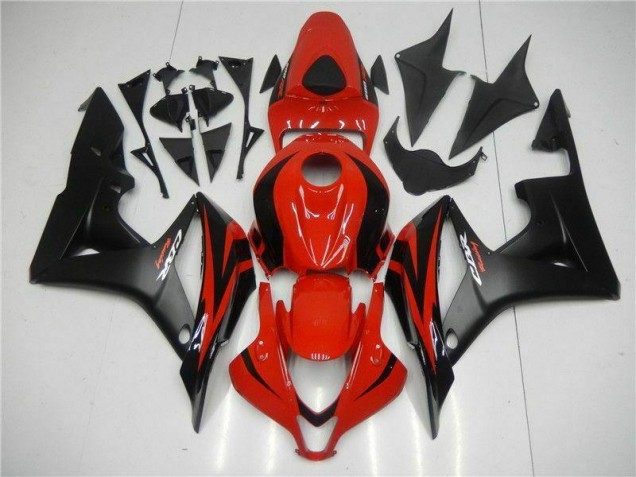 Kit Carénages CBR 600 RR 07-08 - Noir Rouge Kit Carénages CBR 600 RR 07-08 - Noir Rouge