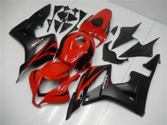 Kit Carénages CBR 600 RR 07-08 - Noir Rouge Kit Carénages CBR 600 RR 07-08 - Noir Rouge