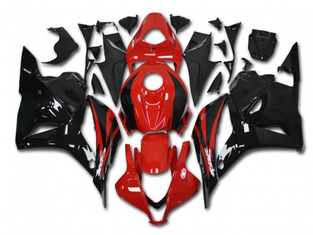 Kit Carénages CBR 600 RR 09-12 - Rouge Noir Kit Carénages CBR 600 RR 09-12 - Rouge Noir