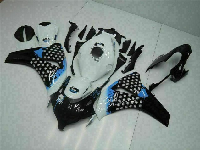 Kit Carénages Complet CBR 1000 RR 08-11 - Blanc Noir