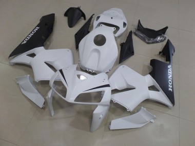 Kit Carénages Complet CBR 600 RR 05-06 - Blanc Noir