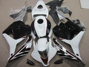 Kit Carénages Complet CBR 600 RR 09-12 - Noir Blanc
