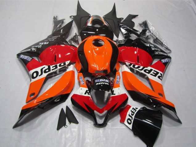 Kit Carénages Complet CBR 600 RR 09-12 - Repsol Kit Carénages Complet CBR 600 RR 09-12 - Repsol