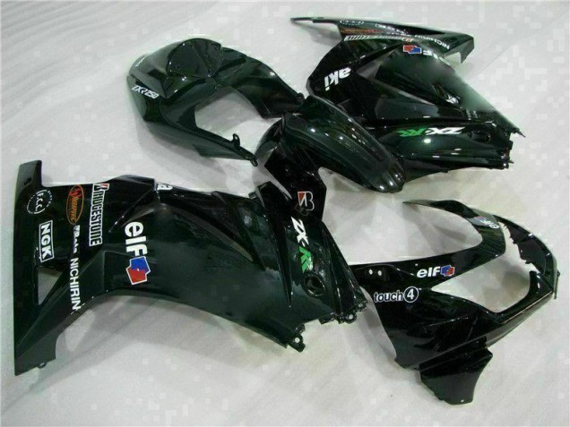 Kit Carénages Complet EX250 08-12 - Noir Kit Carénages Complet EX250 08-12 - Noir