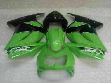 Kit Carénages Complet EX250 08-12 - Vert Noir