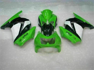Kit Carénages Complet EX250 08-12 - Vert Noir Ninja