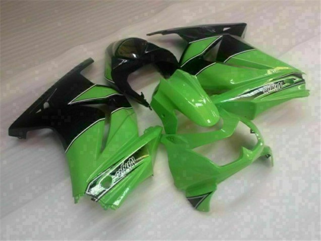 Kit Carénages Complet EX250 08-12 - Vert Noir Kit Carénages Complet EX250 08-12 - Vert Noir