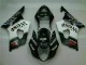 Kit Carénages Complet GSXR 1000 K3 03-04 - Blanc Noir Kit Carénages Complet GSXR 1000 K3 03-04 - Blanc Noir