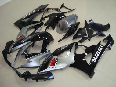 Kit Carénages Complet GSXR 1000 K5 05-06 - Gris Noir
