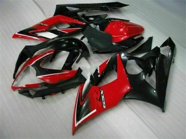 Kit Carénages Complet GSXR 1000 K5 05-06 - Rouge Noir