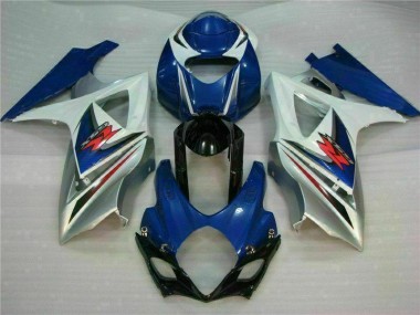 Kit Carénages Complet GSXR 1000 K7 07-08 - Bleu Blanc