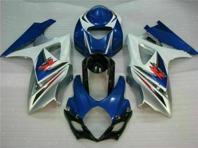 Kit Carénages Complet GSXR 1000 K7 07-08 - Bleu Blanc Kit Carénages Complet GSXR 1000 K7 07-08 - Bleu Blanc