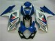 Kit Carénages Complet GSXR 1000 K7 07-08 - Bleu Blanc Kit Carénages Complet GSXR 1000 K7 07-08 - Bleu Blanc