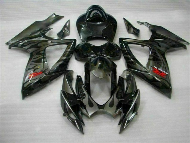 Kit Carénages Complet GSXR 600 / 750 K6 06-07 - Noir Kit Carénages Complet GSXR 600 / 750 K6 06-07 - Noir