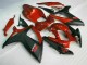 Kit Carénages Complet GSXR 600 / 750 K6 06-07 - Rouge Noir Kit Carénages Complet GSXR 600 / 750 K6 06-07 - Rouge Noir