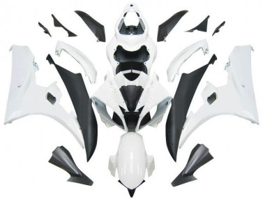 Kit Carénages Complet R6 06-07 - Blanc Noir