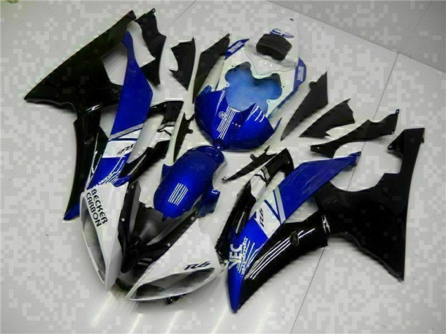 Kit Carénages Complet R6 08-16 - Bleu Noir