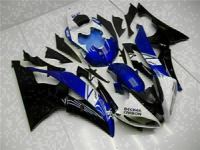 Kit Carénages Complet R6 08-16 - Bleu Noir
