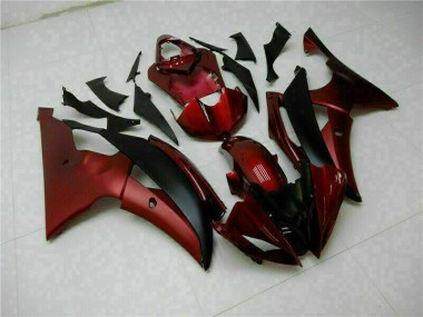Kit Carénages Complet R6 08-16 - Rouge Noir