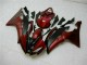 Kit Carénages Complet R6 08-16 - Rouge Noir