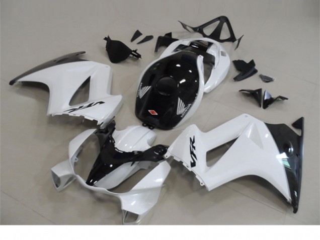 Kit Carénages Complet VFR 800 02-13 - Blanc Noir Kit Carénages Complet VFR 800 02-13 - Blanc Noir