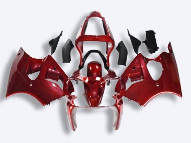 Kit Carénages Complet ZX6R 00-02 - Rouge