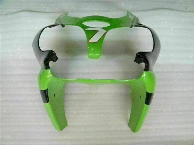Kit Carénages Complet ZX6R 00-02 - Vert Noir