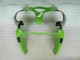 Kit Carénages Complet ZX6R 00-02 - Vert Noir