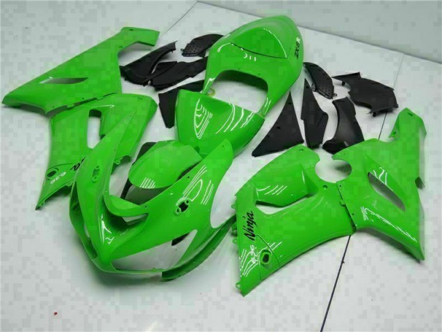Kit Carénages Complet ZX6R 05-06 - Vert Kit Carénages Complet ZX6R 05-06 - Vert
