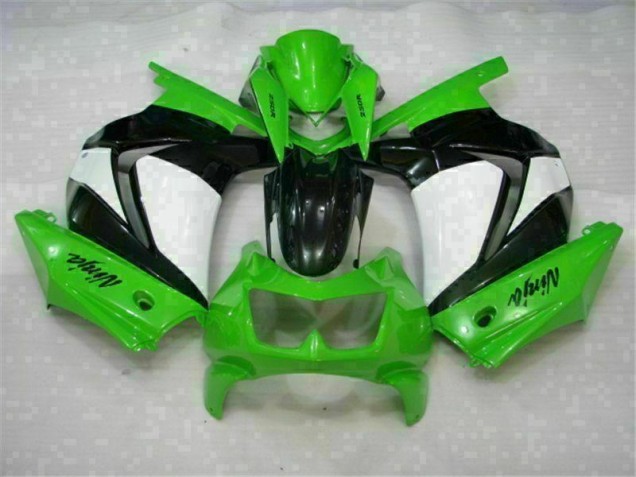 Kit Carénages EX250 08-12 - Vert Noir Ninja Kit Carénages EX250 08-12 - Vert Noir Ninja