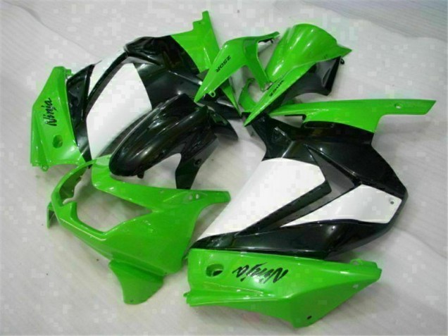 Kit Carénages EX250 08-12 - Vert Noir Ninja Kit Carénages EX250 08-12 - Vert Noir Ninja