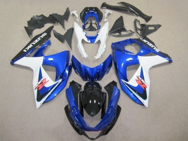 Kit Carénages GSXR 1000 K9 09-16 - Bleu Blanc