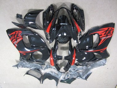 Kit Carénages GSXR 1300 Hayabusa 08-19 - Noir Rouge