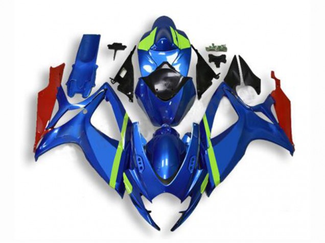 Kit Carénages GSXR 600 / 750 K6 06-07 - Bleu