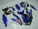 Kit Carénages GSXR 600 / 750 K8 08-10 - Bleu Blanc Kit Carénages GSXR 600 / 750 K8 08-10 - Bleu Blanc