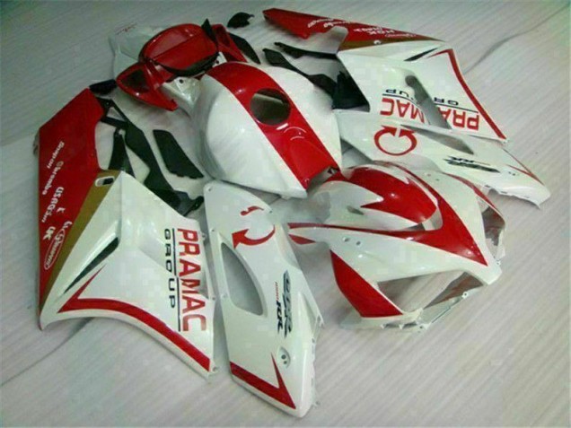 Kit Carénages & Plastique CBR 1000 RR 04-05 - Blanc Rouge
