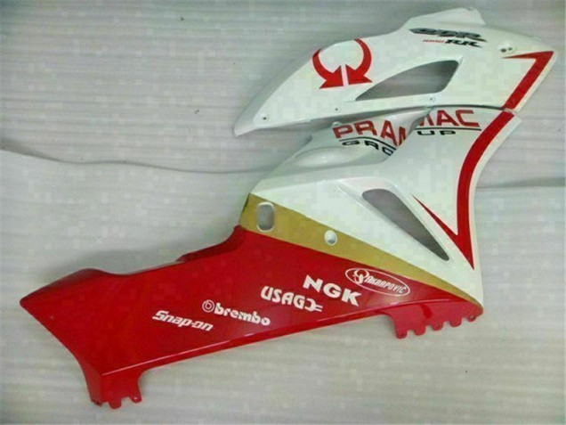 Kit Carénages & Plastique CBR 1000 RR 04-05 - Blanc Rouge