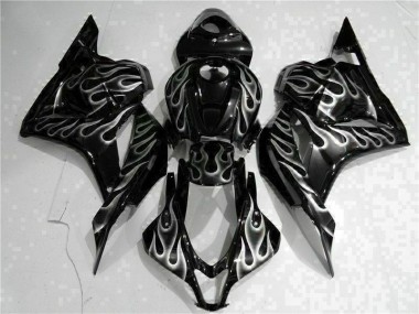 Kit Carénages & Plastique CBR 600 RR 09-12 - Noir